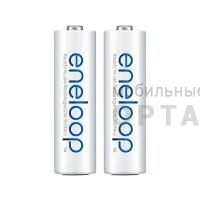 Аккумуляторная батарейка PANASONIC R6 eneloop BK-3MCDE/2BE (2000 mAh)  (2 бл)