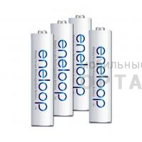Аккумуляторная батарейка PANASONIC R03 eneloop BK-4MCDE/4BE (800mAh) (4бл)