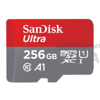 Карта памяти 256 Гб MicroSDXC SanDisk Class 10 Ultra UHS-I  A1 (120 Mb/s) без адаптера Карта памяти 256 Гб MicroSDXC SanDisk Class 10 Ultra UHS-I  A1 (120 Mb/s) без адаптера