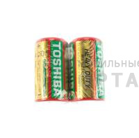 Элемент питания TOSHIBA R14 (б/б) 2/shrink (24/480)