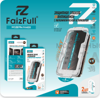 Стекло защитное антишпион FaizFull FH400, с автоустановкой, в комплекте 2шт, для iPhone 16 Pro Стекло защитное антишпион FaizFull FH400, с автоустановкой, в комплекте 2шт, для iPhone 16 Pro