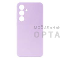 Чехол силикон COVER, бархатная подкладка в упаковке, Tecno Spark G01, сиреневый