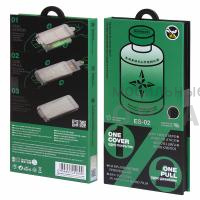 Стекло защитное, Антишпион закаленный Remax ES-02 с автоустановкой, для Samsung S24/S25