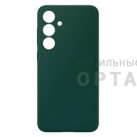 Чехол силикон COVER, бархатная подкладка в упаковке, Realme C85, зеленый