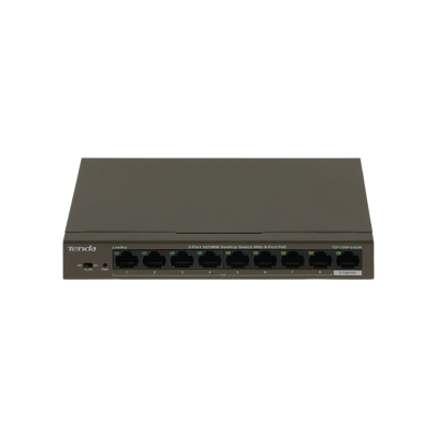 Коммутатор TENDA TEF1109P-8-63W 9x100Мбит/с 8PoE 58W неуправляемый