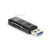 Картридер USB 3.0 SD/MicroSD SBR-750-B (1/100)